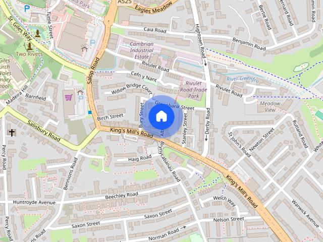House for rent in Caia Park, Wrexham