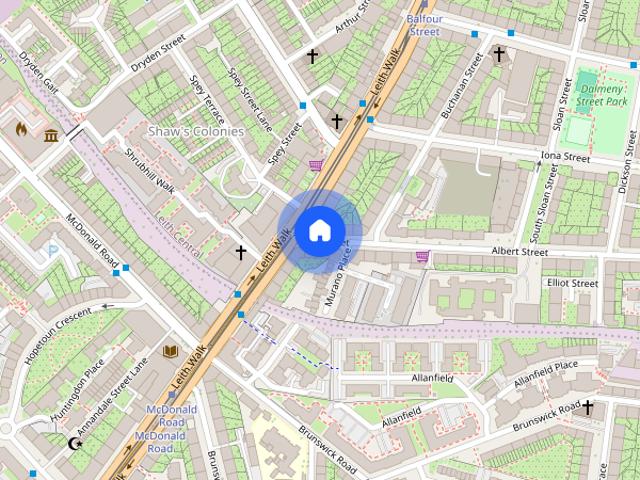 Apartment for rent in Leith, Scotland