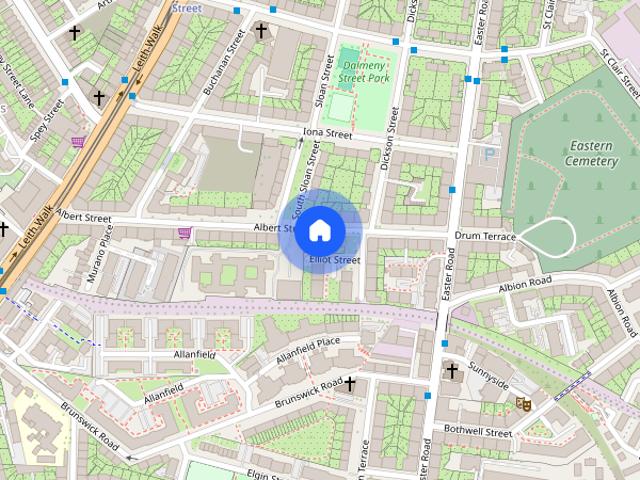 Apartment for rent in Hillside, City of Edinburgh