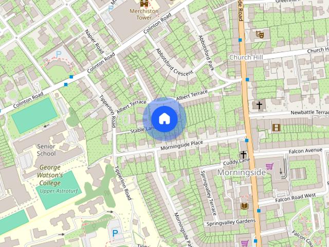 Apartment for rent in Church Hill, City of Edinburgh