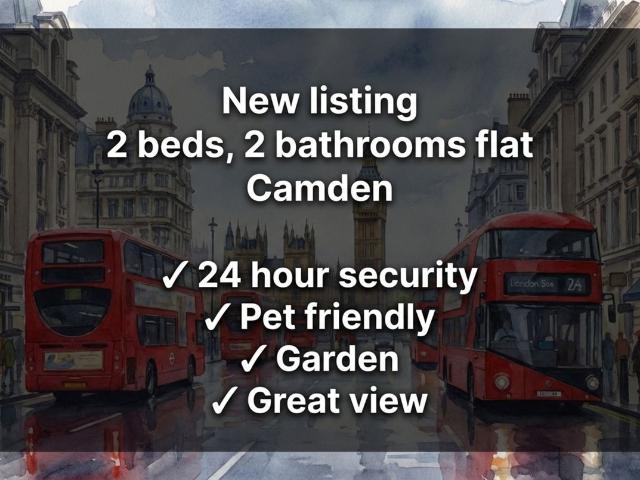 Apartment for rent in Chalk Farm, Primrose Hill