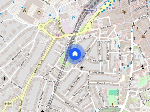 House for rent in Baneswell, Newport