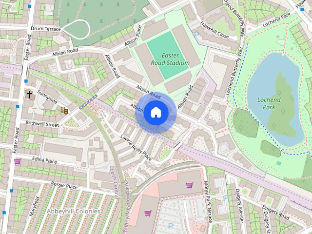 Apartment for rent in Hillside, Leith