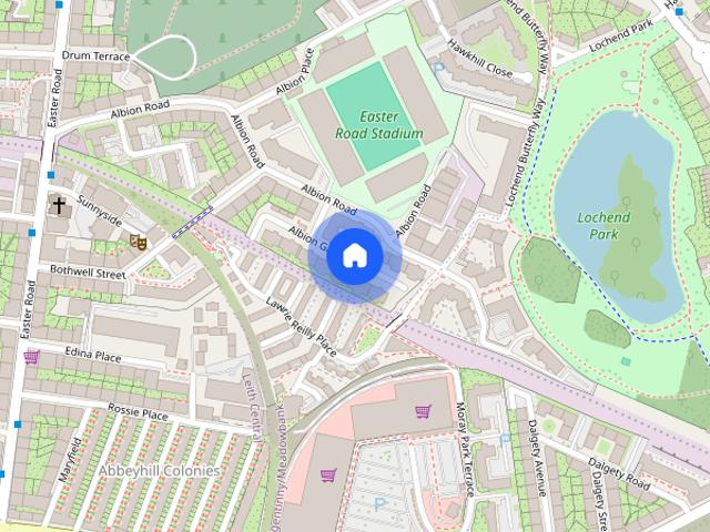 Apartment for rent in Hillside, Leith