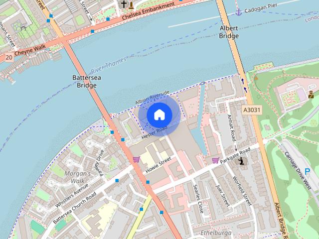 Apartment for rent in Brompton, Battersea