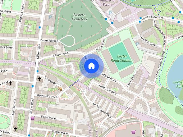 Apartment for rent in Hillside, Leith