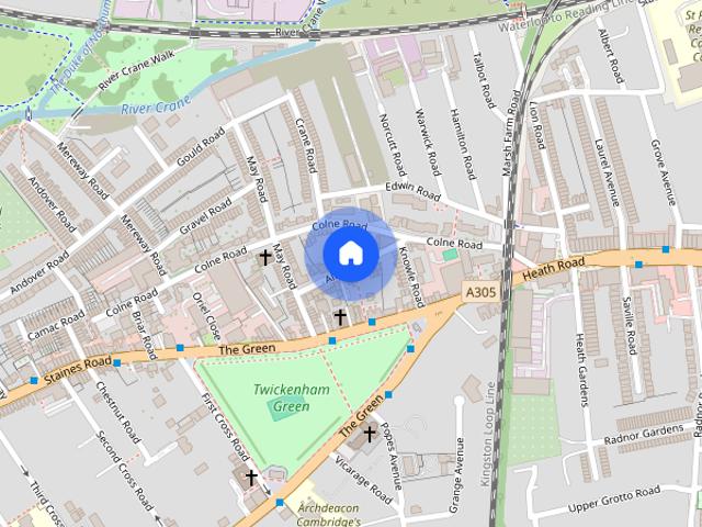 House for rent in Strawberry Hill, Greater London