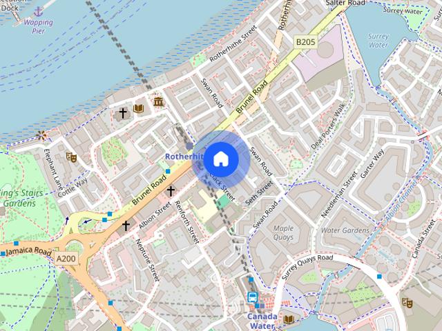 Apartment for rent in Rotherhithe, Greater London