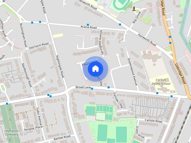 House for rent in Hampton, Greater London