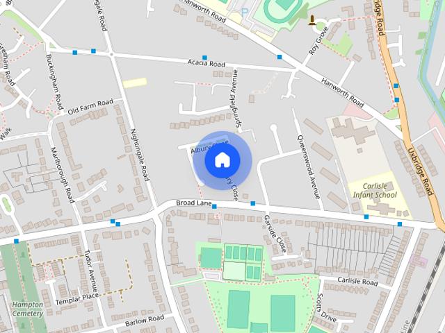 House for rent in Hampton, Greater London
