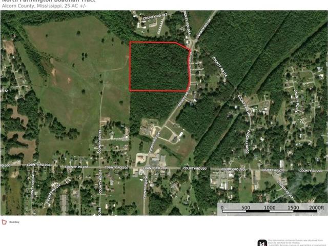 Land for sale in Corinth, Mississippi