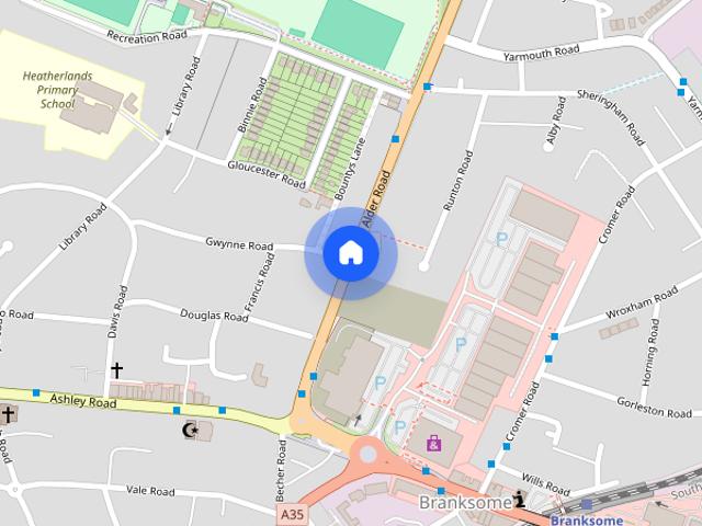 Room for rent in Branksome, Poole