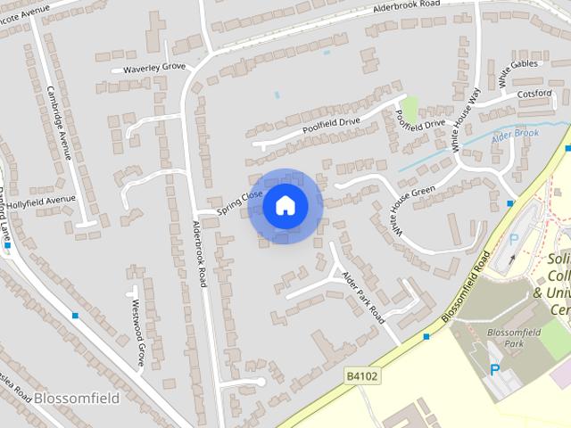 House for rent in Blossomfield, West Midlands