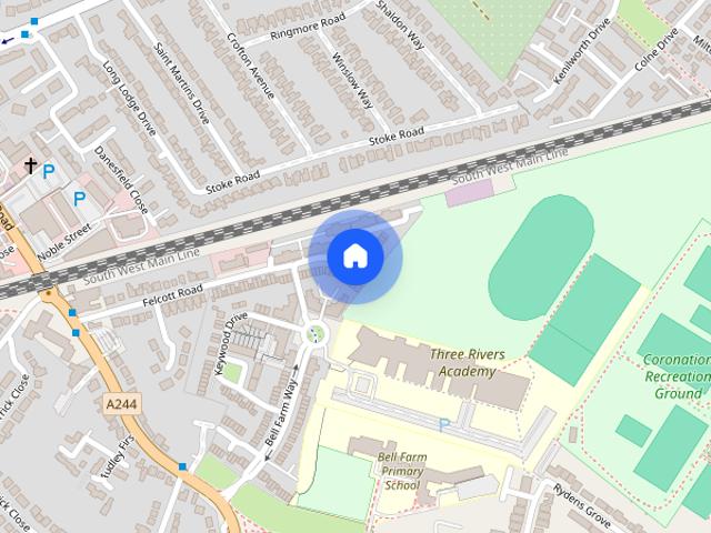 Apartment for rent in Blackhills, Surrey