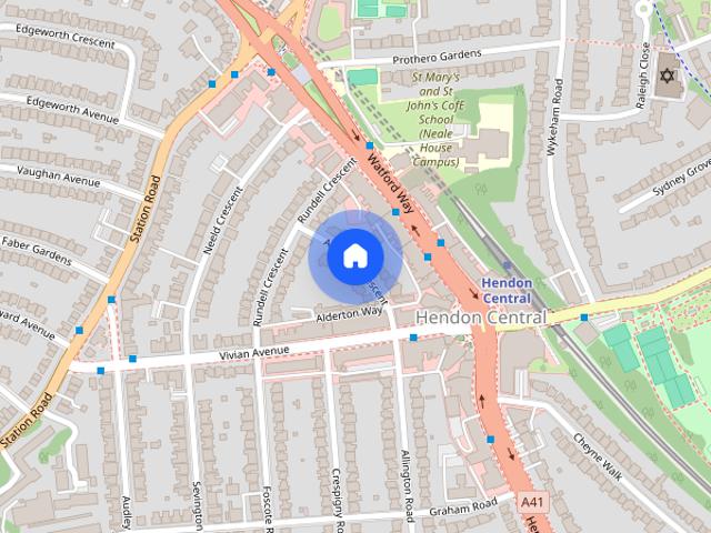 House for rent in Hendon Central, Greater London
