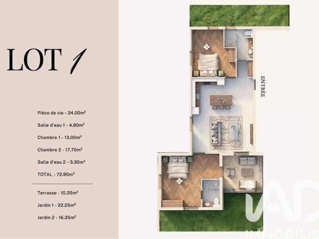 Appartement vente à Alès