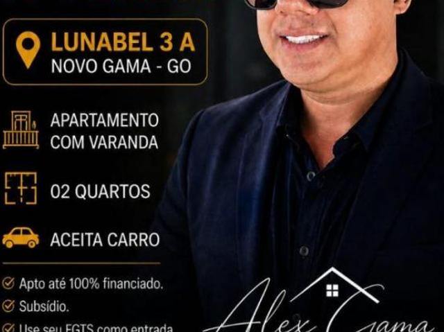 Apartamento venda em Novo Gama, Região Geográfica Intermediária de Luziânia-Águas Lindas de Goiás