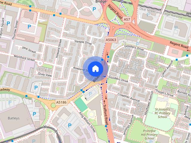 Apartment for rent in Ordsall, Salford