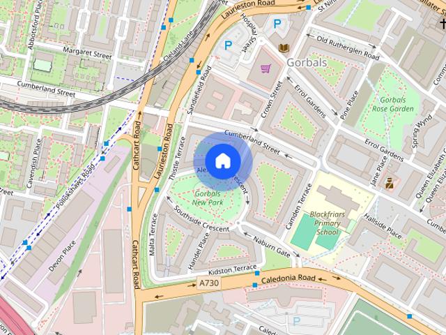 Apartment for rent in Laurieston, Gorbals