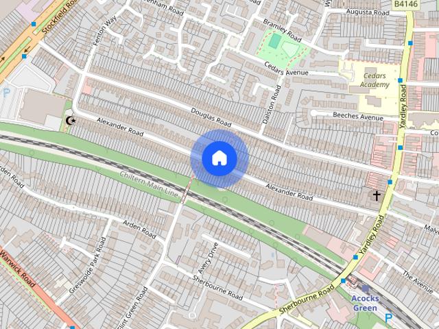 Room for rent in Acocks Green, Tyseley