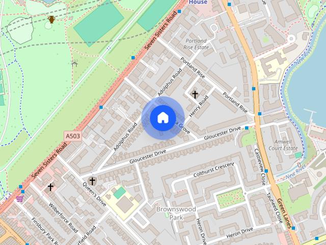 House for rent in Brownswood Park, Cat Hill