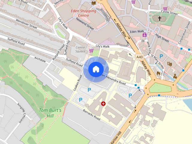 Apartment for rent in Daws Hill, Cressex
