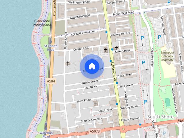 Apartment for rent in South Shore, Blackpool