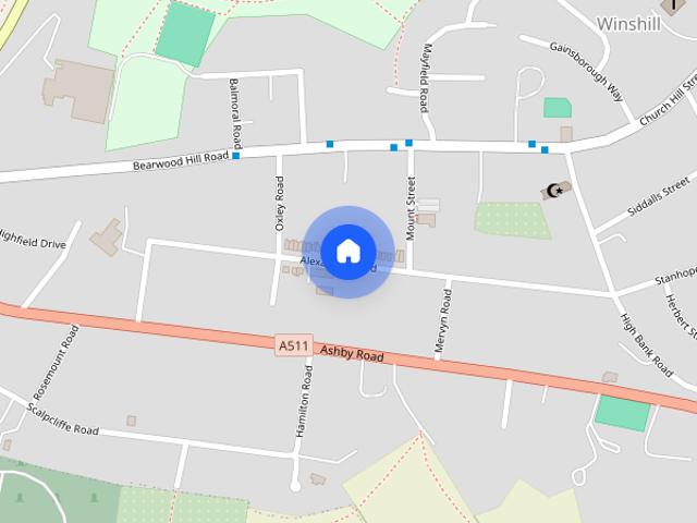 Apartment for rent in Winshill, Beamhurst