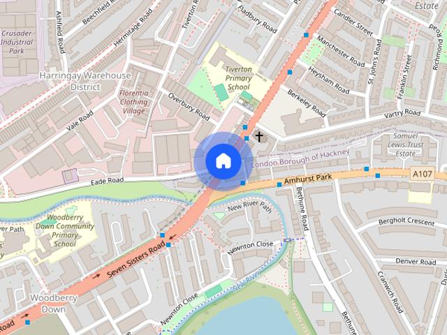 House for rent in Woodberry Down, Stamford Hill