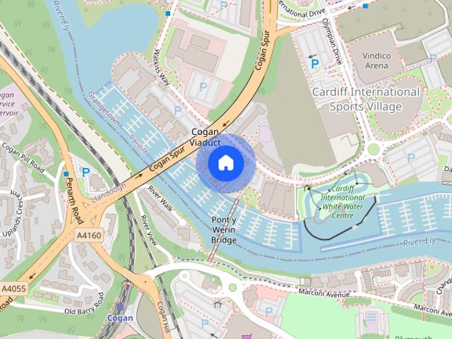 Apartment for rent in Cardiff International Sports Village, Falcon Lodge