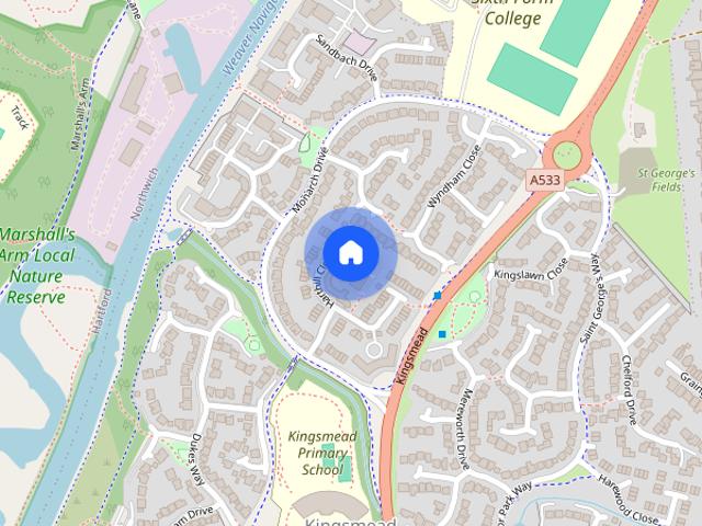 Apartment for rent in Kingsmead, Davenham