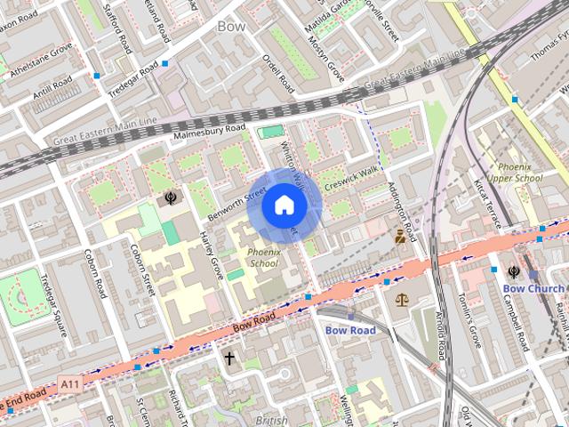 House for rent in Old Ford, Cat Hill