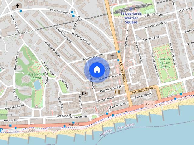 House for rent in St Leonards, Hastings