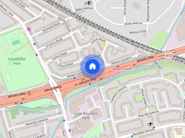 House for rent in Thames View, Greater London