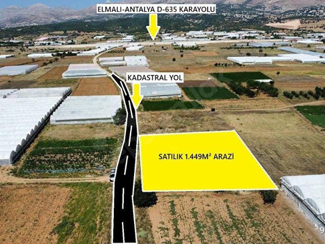 Elmali, Antalya içerisinde satılık Arsa