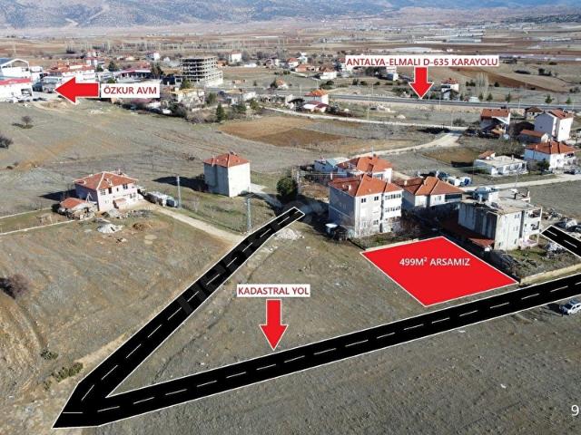 Elmali, Antalya içerisinde satılık Arsa