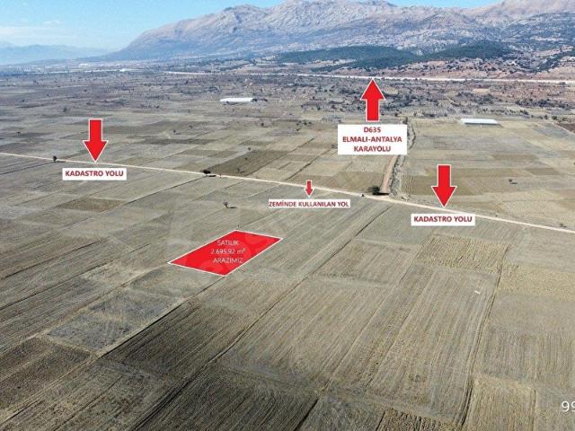 Elmali, Antalya içerisinde satılık Arsa