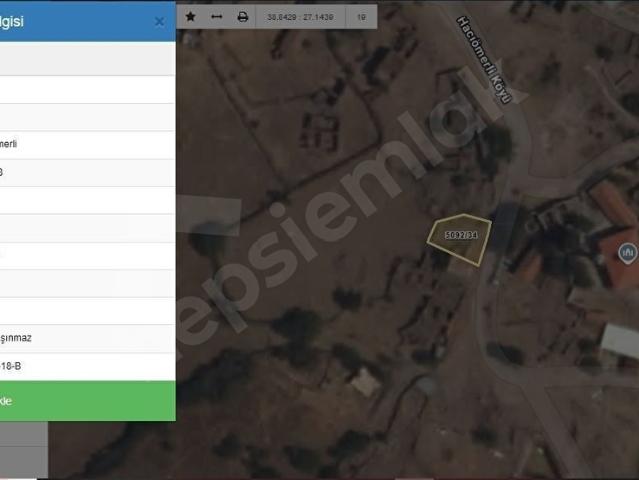 Hacıömerli Mahallesi, Aliağa içerisinde satılık Arsa