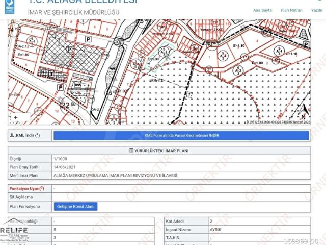 Aliağa, İzmir içerisinde satılık Arsa