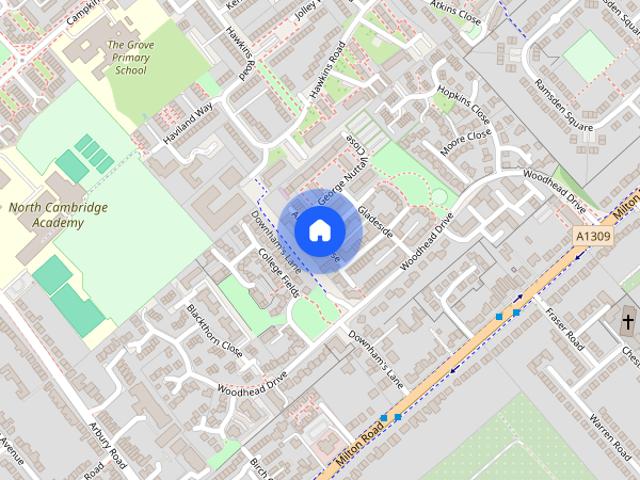 Apartment for rent in Chesterton, Arbury