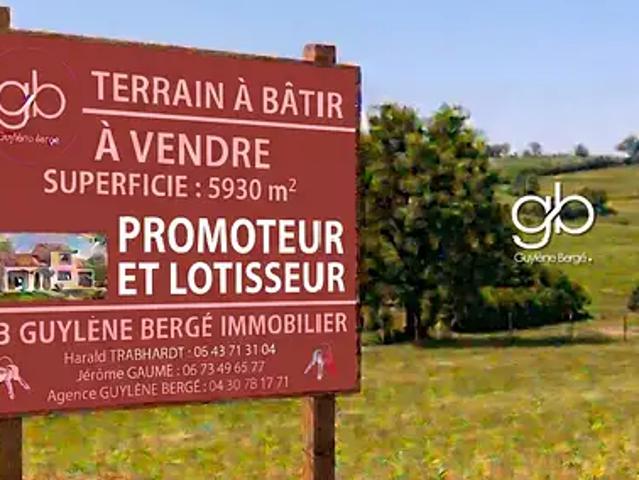 Terrain vente à Béziers, Alignan-du-vent