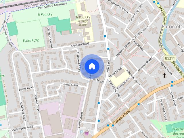 House for rent in Winton, Salford