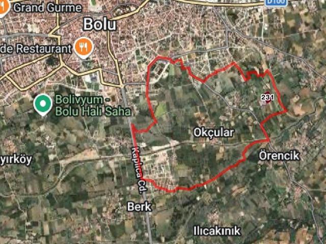 Bolu Merkez, Bolu içerisinde satılık Arsa