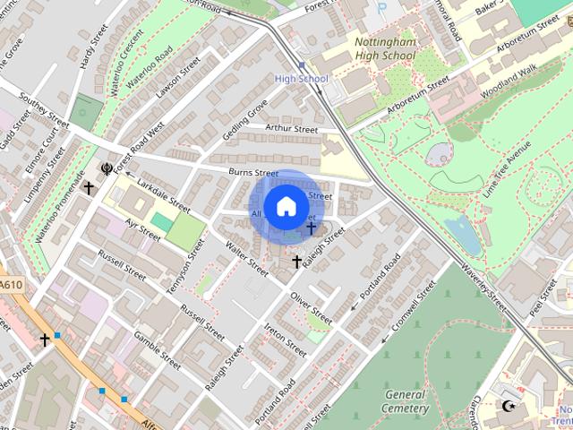 Apartment for rent in Forest Fields, Haddon