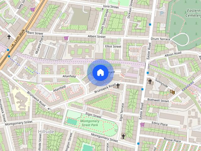 Apartment for rent in Hillside, Leith