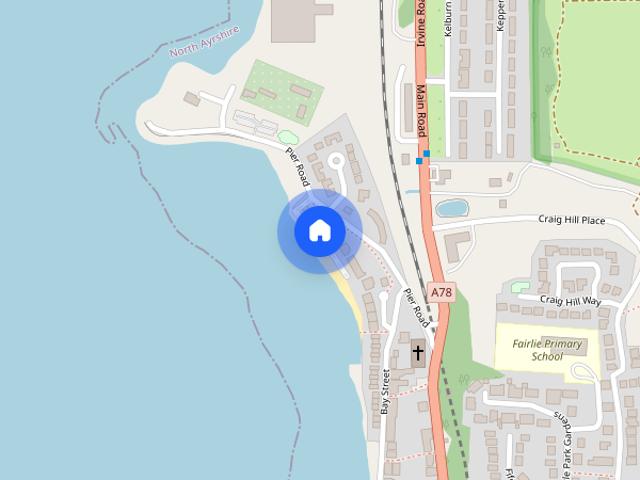 Apartment for rent in Fairlie, Scotland