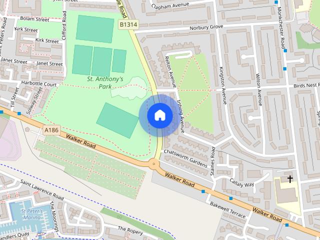 Apartment for rent in St. Peter's, Tyne And Wear