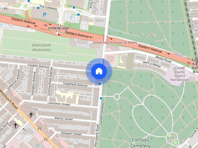 House for rent in The Colonies, Cardiff