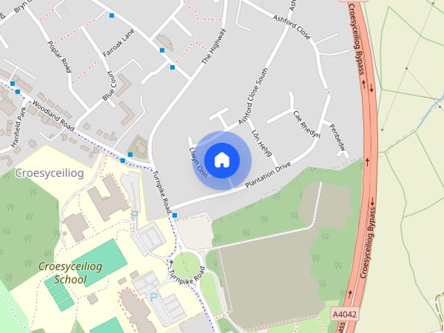 Apartment for rent in Croesyceiliog, Wales