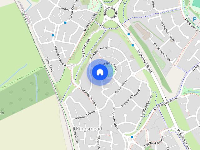 House for rent in Kingsmead, Shenley Brook End